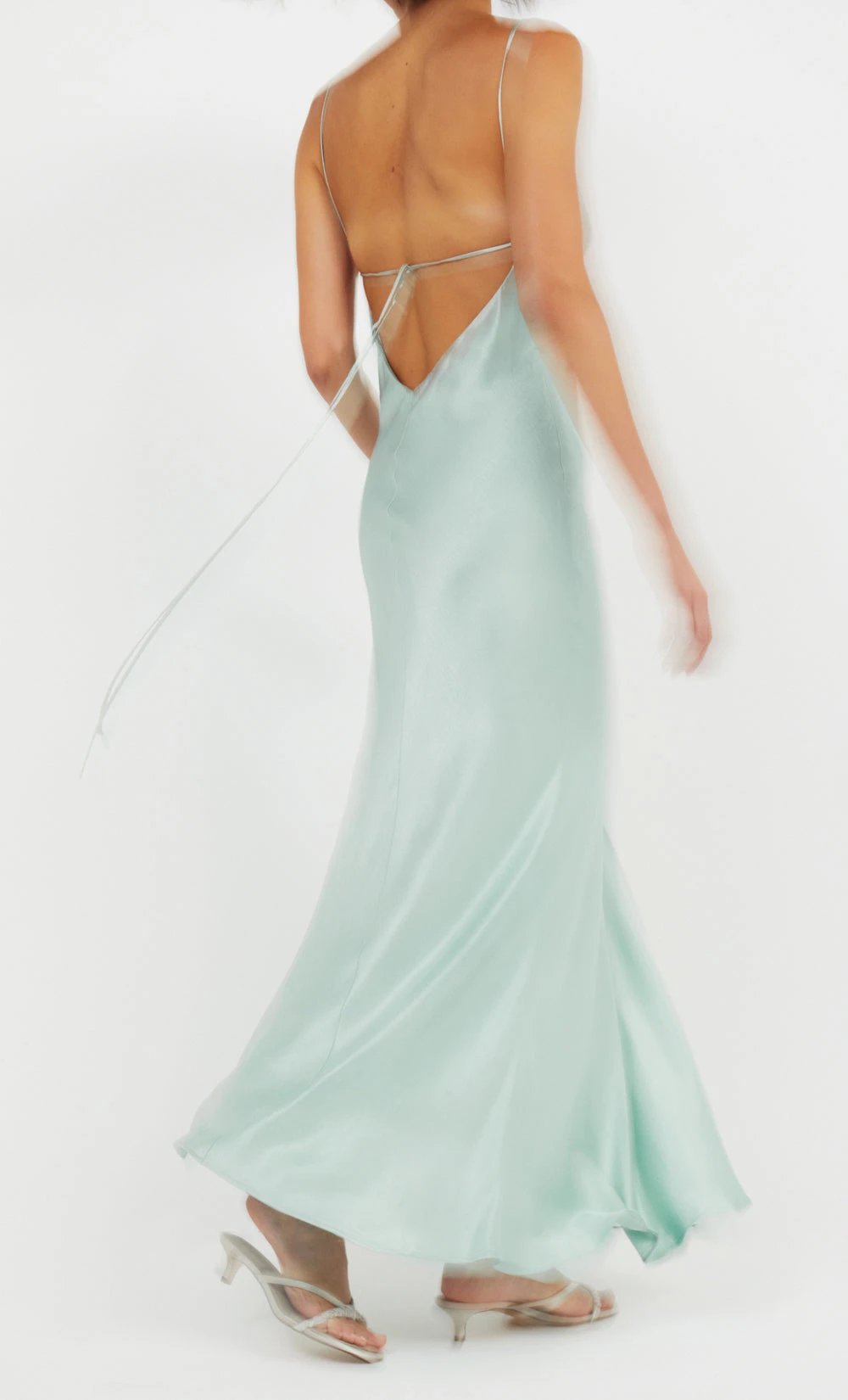 Bec + Bridge | Ren Split Maxi Dress - Seafoam Green 2 Bec + Bridge | Ren Split Maxi Dress - Seafoam Green - Image 2