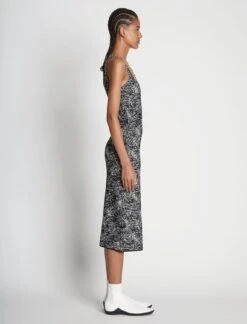 Proenza Schouler White Label | Speckle Knit Dress - Pearl/Black 7 Proenza Schouler White Label | Speckle Knit Dress - Pearl/Black -Clothing Best Sale 18511588 42123318 1320