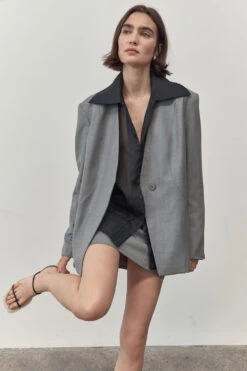 St Agni | Sheer Shirt - Black -Clothing Best Sale 20220322 StAgni Day1 Shot 24 103 1000x 45d07688 71b8 47a4 8cf3 3eb8f3d5807c