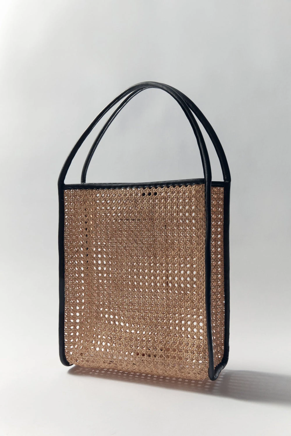 St Agni | Rattan Tote Bag - Natural - Image 3