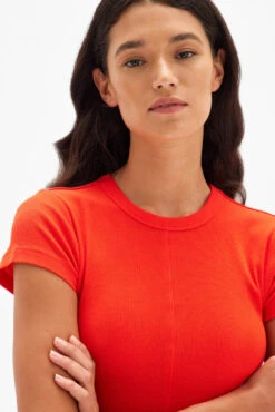 Assembly Label | Renn Organic Rib Tee - Flame -Clothing Best Sale 31ee05fcdd1f4630bacbc9ab6032c5dc 1120x d22e8652 5770 451b b205 3606ec3963e1