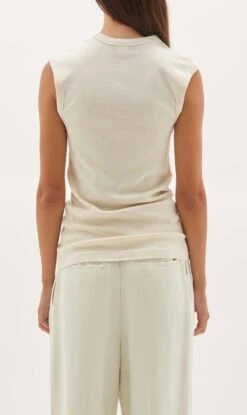 BASSIKE | Slim Superfine Rib Muscle Tank - Salt -Clothing Best Sale 4 fc2a2648 ae59 48ed a4ec 386519af696a