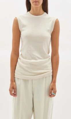 BASSIKE | Slim Superfine Rib Muscle Tank - Salt -Clothing Best Sale 5 f84ce9ff a04e 42fd a165 f925e1298ec6