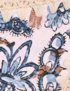 Zimmermann | Vitali Crochet Edge Bikini - Cornflower Floral -Clothing Best Sale 6.1955wvit.cff .cornflower floral