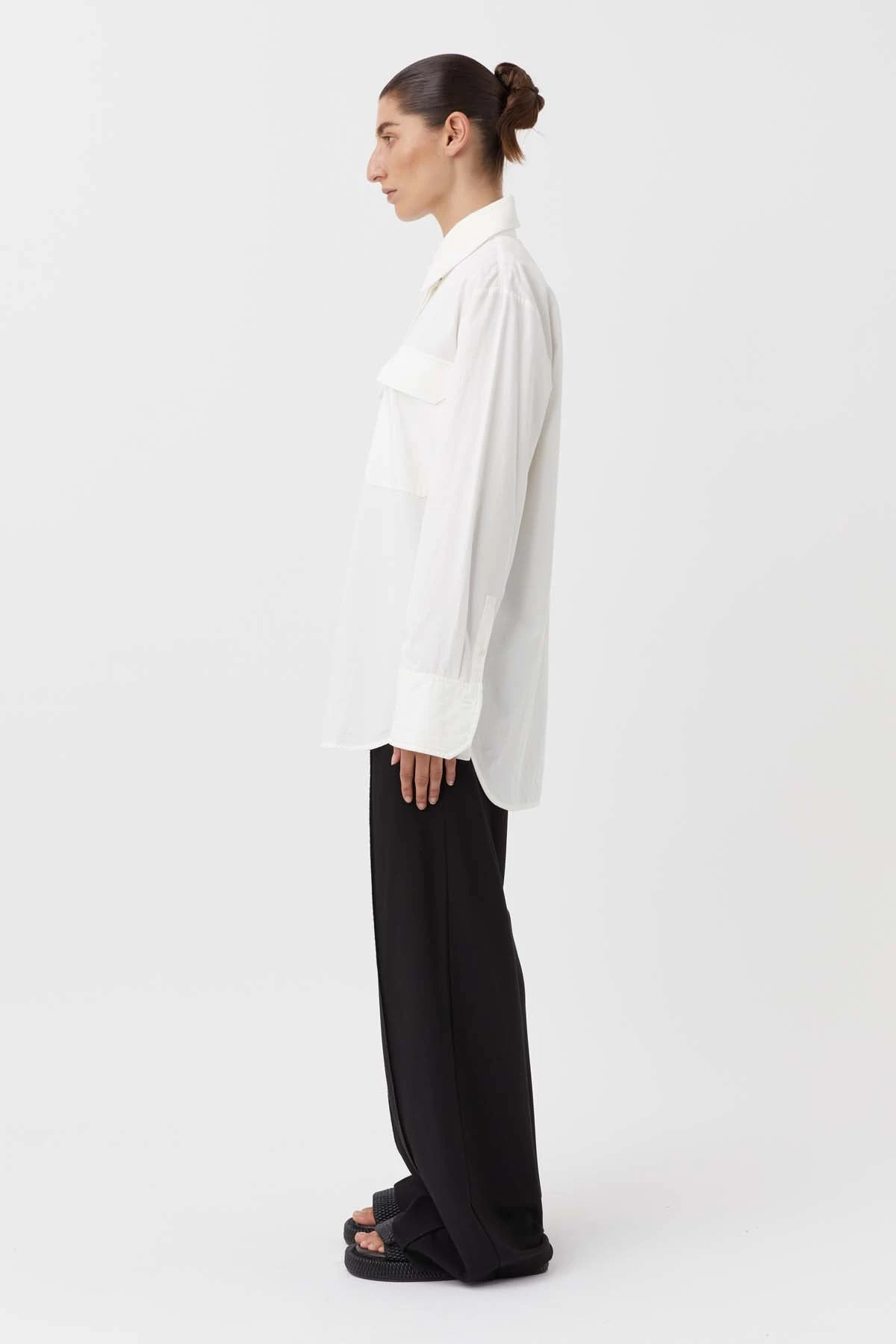 CAMILLA AND MARC | Hazel Oversized Shirt - White 6 CAMILLA AND MARC | Hazel Oversized Shirt - White - Image 6
