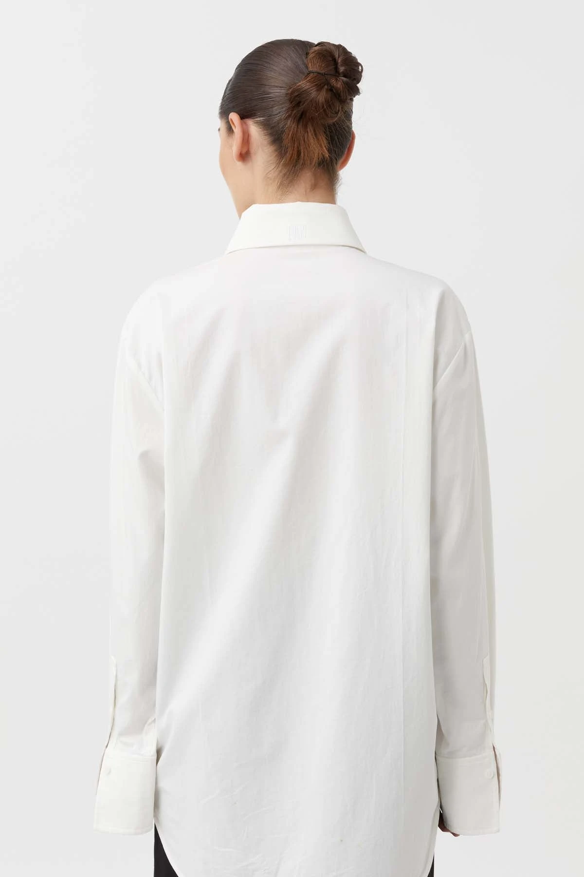 CAMILLA AND MARC | Hazel Oversized Shirt - White 3 CAMILLA AND MARC | Hazel Oversized Shirt - White - Image 3