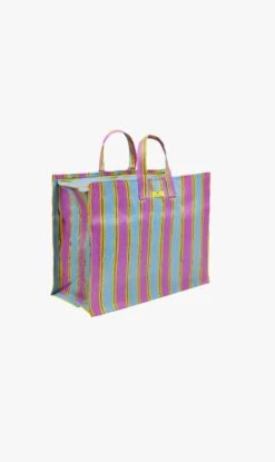 Gunes Swim | Eternity Tote - Blue/Mauve