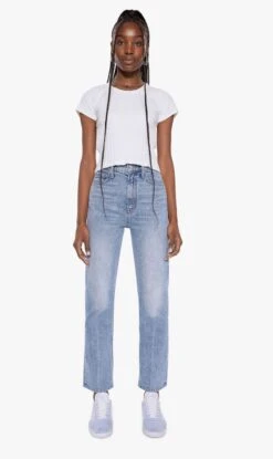 Mother Denim | High Waisted Rider Ankle - Salt Of The Earth