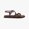 La Tribe | Plaited Sandal - Chocolate