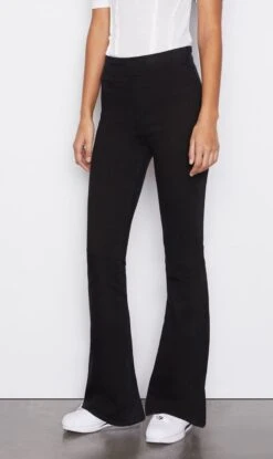 Frame Denim | The Jetset Flare - Sheen Noir