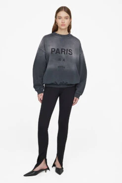 Anine Bing | Jaci Sweatshirt Myth Paris - Charcoal -Clothing Best Sale AB JACI SWEATSHIRT MYTH PARIS CHARCOALA 08 5225 010B 2112 1700x e2ea1883 f3d8 49fd b391 743189a132a4