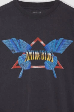 Anine Bing | Lili Tee Butterfly - Washed Black -Clothing Best Sale AB LILI TEE BUTTERFLY WASHED BLACKA 08 2140 006C 1 1700x 8f972a51 479a 487d b88e fd21151f04ba