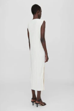 Anine Bing | Melanie Dress - Ivory -Clothing Best Sale AB MELANIE DRESS IVORYA 02 1192 100 0126 1700x 5a487382 1a9b 4966 877a a2b090724b9d