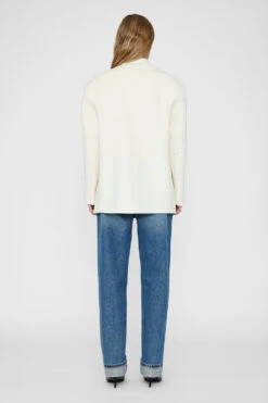 Anine Bing | Quinn Blazer - White 6 Anine Bing | Quinn Blazer - White -Clothing Best Sale AB QUINN BLAZER WHITEA 01 7073 150 0701 1700x 4e68f0b1 ee98 41d7 954f 78cded3bda24