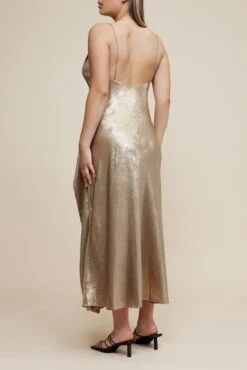 ACLER | Queensbridge Dress - Gold -Clothing Best Sale C AS2207104D QUEENSBRIDGE DRESS GOLD 3