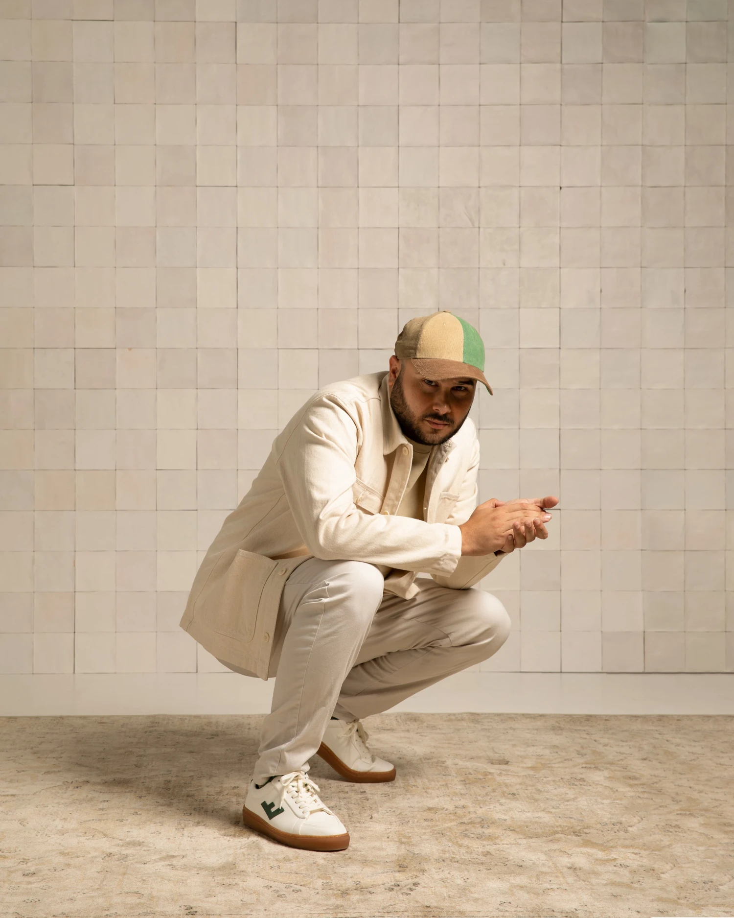 Flamingos Life | Classic 70s Sneaker - Forest / Caramel 2 Flamingos Life | Classic 70s Sneaker - Forest / Caramel - Image 2