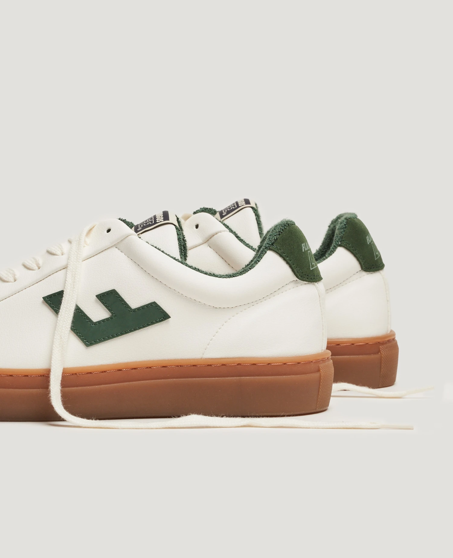 Flamingos Life | Classic 70s Sneaker - Forest / Caramel 4 Flamingos Life | Classic 70s Sneaker - Forest / Caramel - Image 4