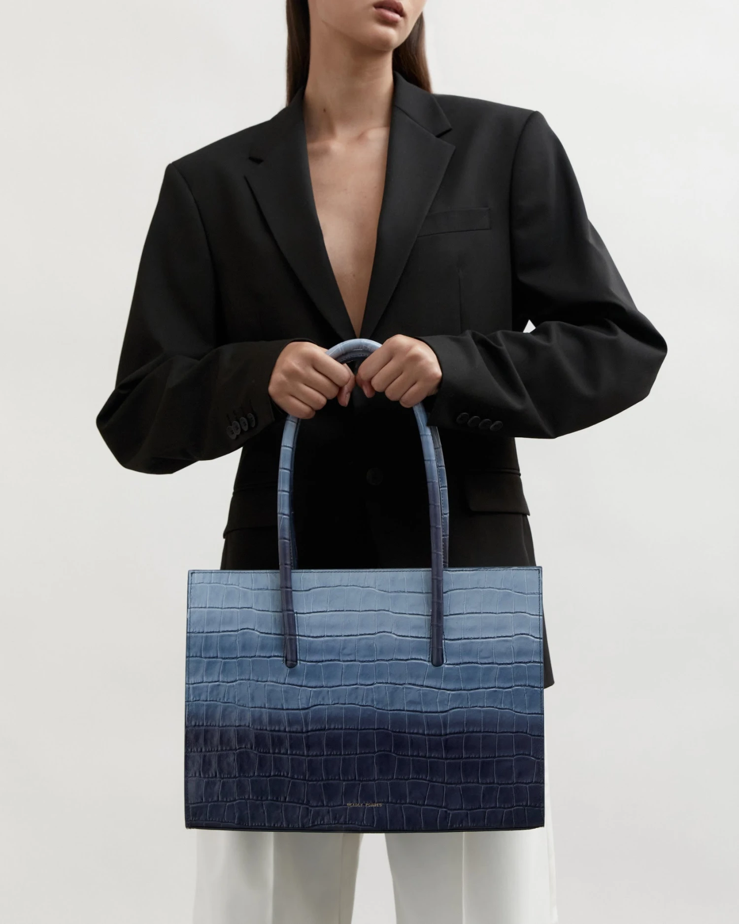 Deadly Ponies | Crush Tote Maxi Croc - Dusk 3 Deadly Ponies | Crush Tote Maxi Croc - Dusk - Image 3