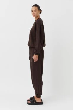 Camilla And Marc | Noah Track Pant - Mocha -Clothing Best Sale C M Camilla and Marc Noah cotton tracksuit Track Pant Mocha Brown 2 640x960 2x 48382b6c aabe 493c b06b 235a994599ca