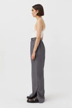 Camilla And Marc | Joan Pant - Anthracite -Clothing Best Sale C M Camilla and marc Joan active split wide leg Pant Grey 3 640x960 2x 05b39131 7aa2 443a b14d ce1ebbb5c03e