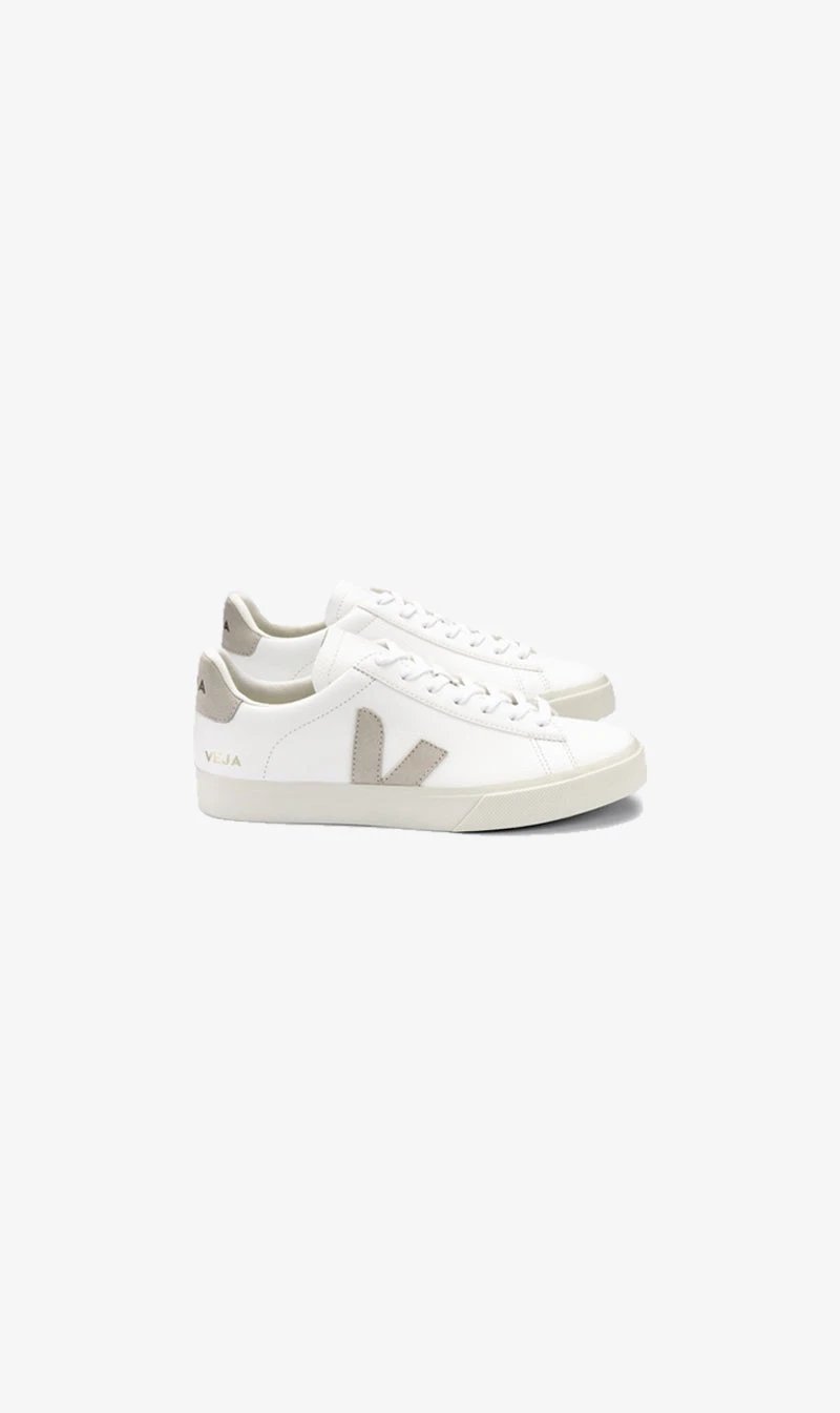 Veja | Campo Chromefree - Extra White Natural Suede 1 Veja | Campo Chromefree - Extra White Natural Suede