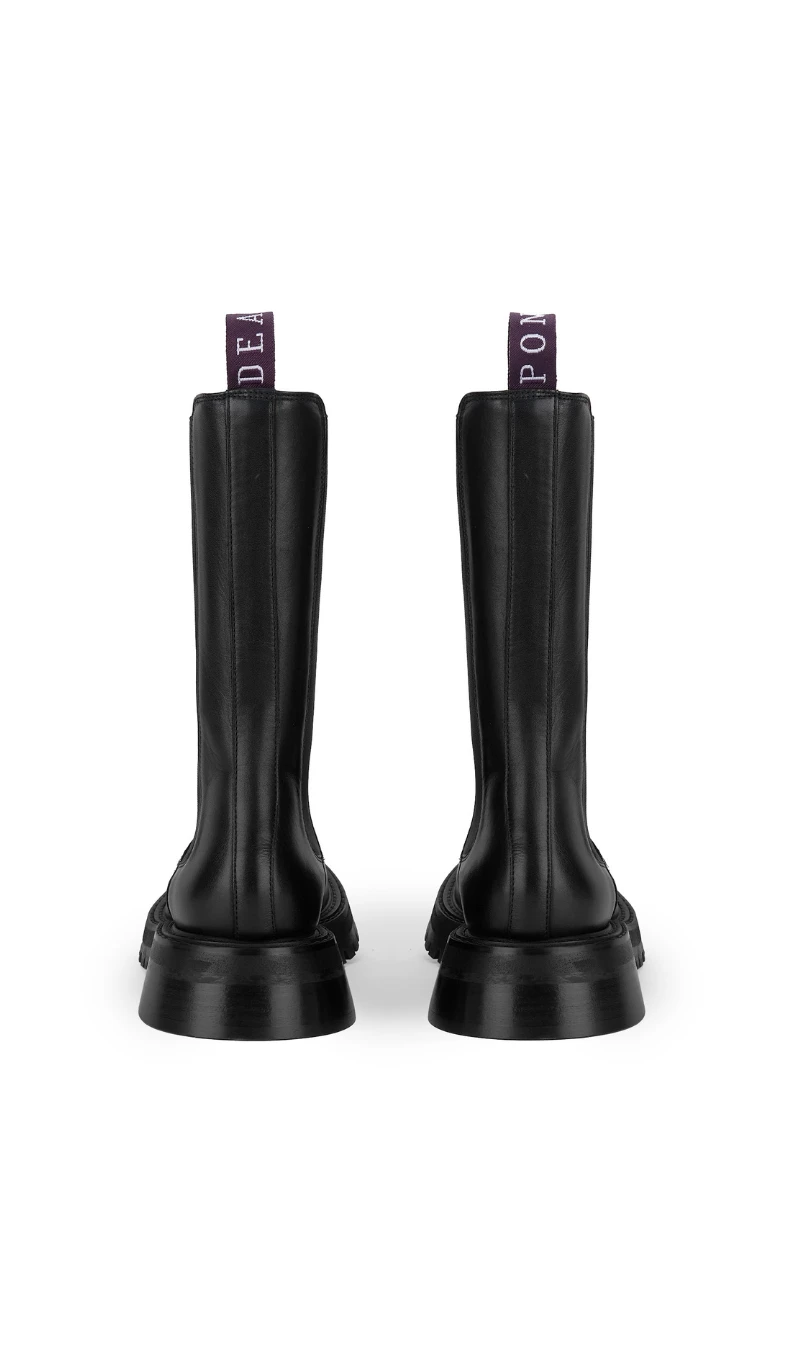 Deadly Ponies | Kaze High Top Boot - Black 3 Deadly Ponies | Kaze High Top Boot - Black - Image 3