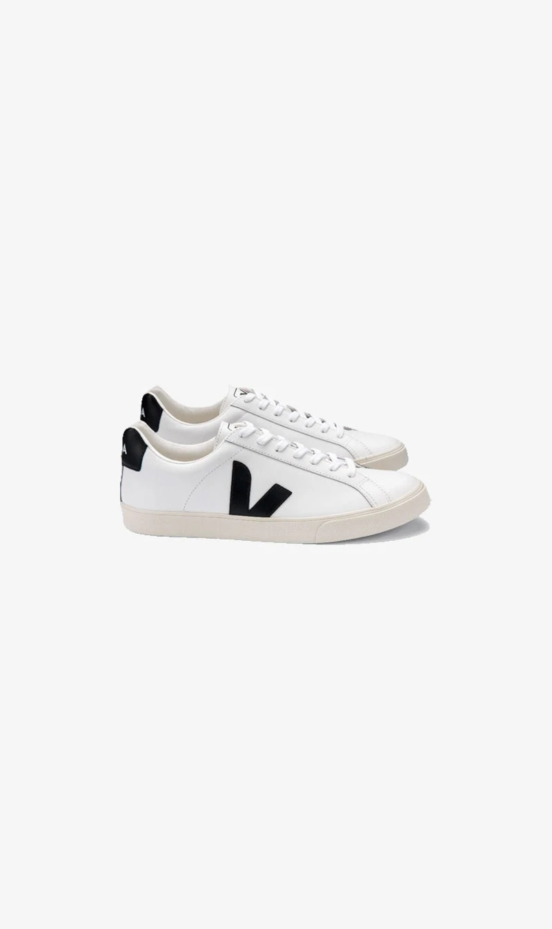 Veja | Esplar Leather - Extra White Black 1 Veja | Esplar Leather - Extra White Black