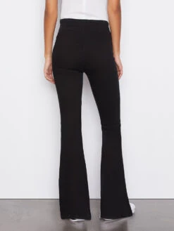 Frame Denim | The Jetset Flare - Sheen Noir -Clothing Best Sale JSFL631 SHEEN NOIR FRSP22EC WOMENS DAY 01 0052HR