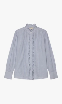 Vanessa Bruno | Nicolas Blouse - White/Blue
