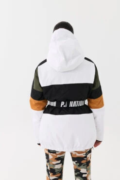 P.E NATION P. E Nation | Chicane Snow Jacket - Optic White -Clothing Best Sale PENATION EDIT SNOW MAY22 SNOW22 S10 076