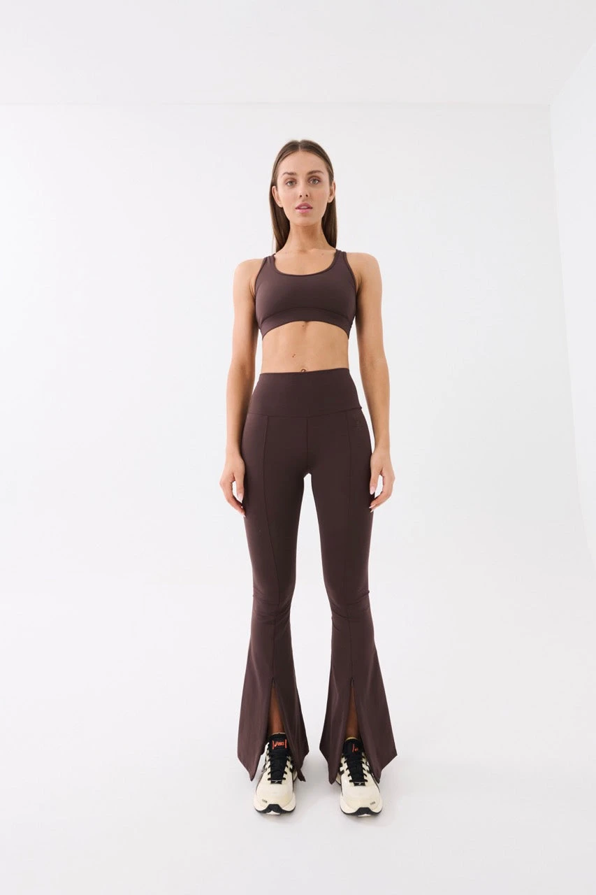 P.E NATION | Full Force Legging - Coffee Bean 2 P.E NATION | Full Force Legging - Coffee Bean - Image 2