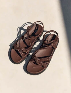 La Tribe | Plaited Sandal - Chocolate -Clothing Best Sale PLAITEDSANDALCHOCWR2 1080x 97780b4c e3ce 465b 97db 6d24942e0807