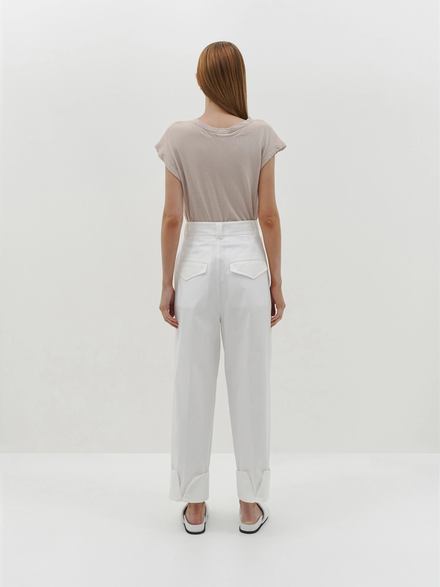 Bassike | Slim Muscle Tank - Light Hazelnut 6 Bassike | Slim Muscle Tank - Light Hazelnut - Image 6