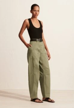 Matteau | Relaxed Cargo Pant - Oregano -Clothing Best Sale The Ribbed Tank Cargo Pant Black Oregano 2 1440x fba84e58 fbe6 4f77 aa00 709f1beb2e40