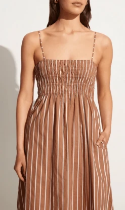Faithfull The Brand | Marieka Midi Dress - Adia Stripe -Clothing Best Sale Untitleddesign 2023 02 22T090402.334