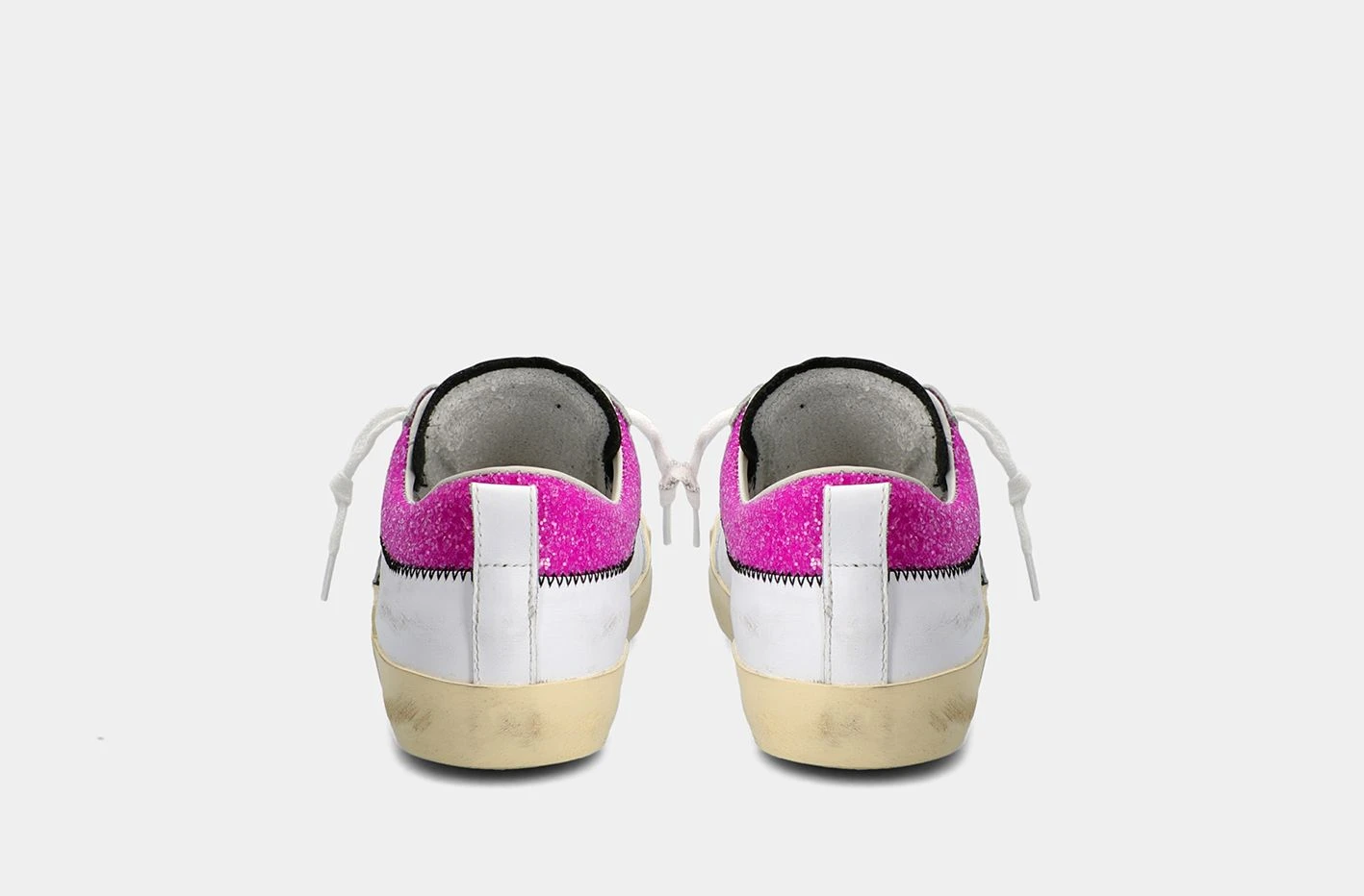 Philippe Model | Prsx Collier Glitter - Blanc Violet 5 Philippe Model | Prsx Collier Glitter - Blanc Violet - Image 5