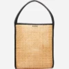St Agni | Rattan Tote Bag - Natural