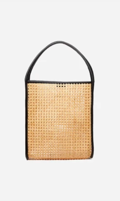 St Agni | Rattan Tote Bag - Natural