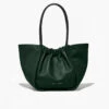 Proenza Schouler | Large Ruched Tote - Dark Green