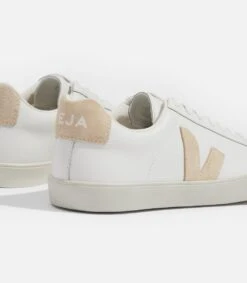 Veja | Esplar Logo Leather - Extra White / Sable -Clothing Best Sale esplar natural