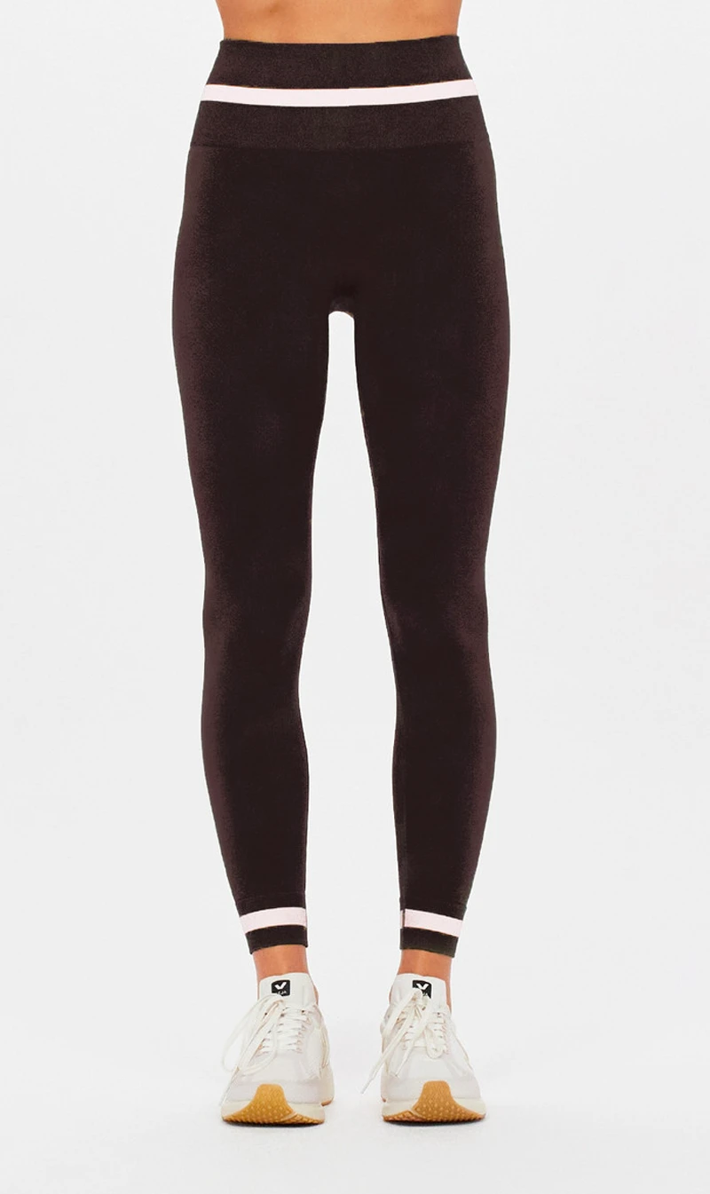 The Upside | Seamless Midi Pant - Black 1 The Upside | Seamless Midi Pant - Black
