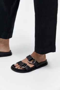 ST. AGNI | Ring Detail Slide - Black 10 ST. AGNI | Ring Detail Slide - Black -Clothing Best Sale p 0a397e7b b6d5 409c 93d3 f54c902dc46a