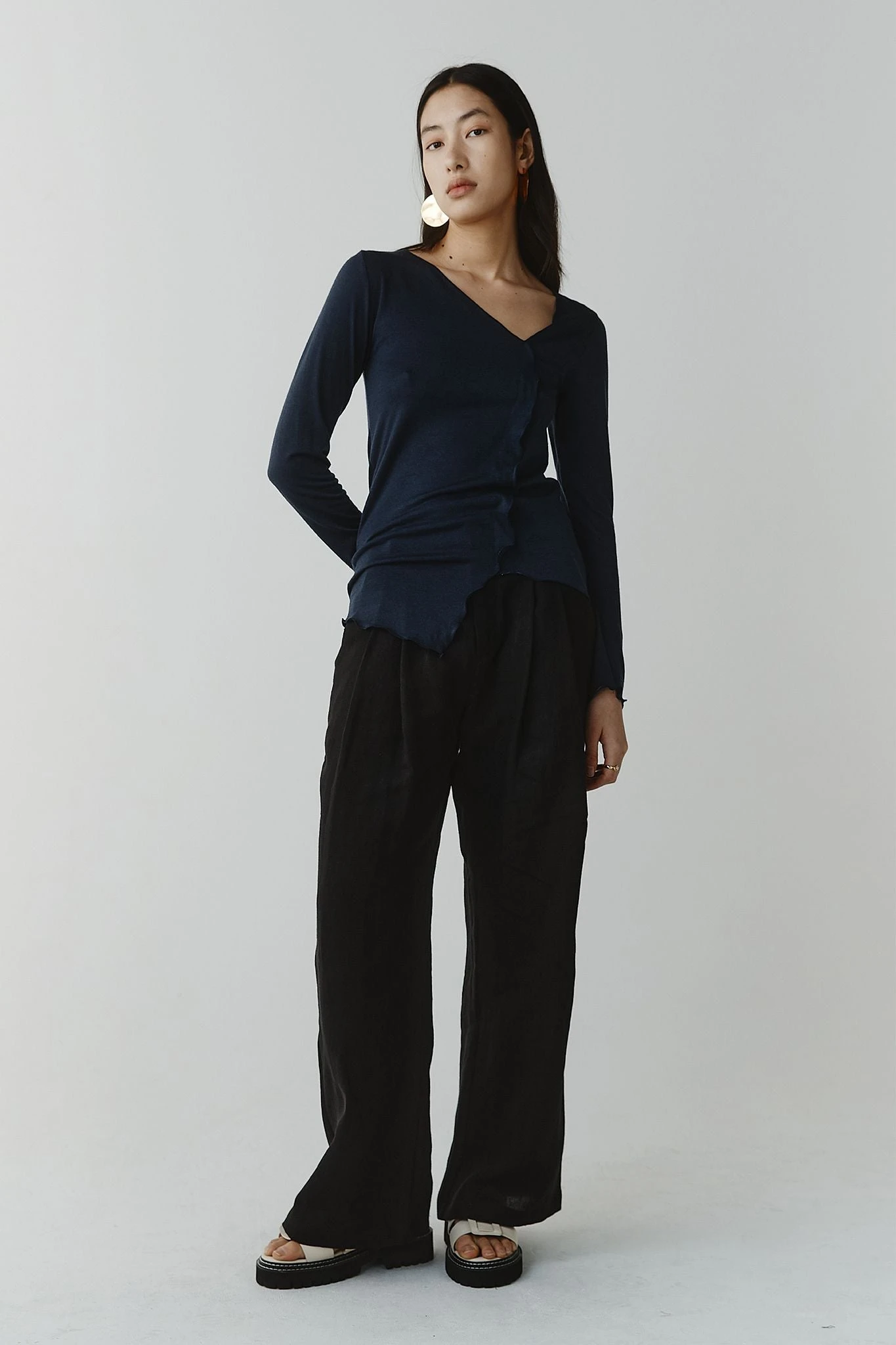 Marle | Sara Top - Blueberry 4 Marle | Sara Top - Blueberry - Image 4