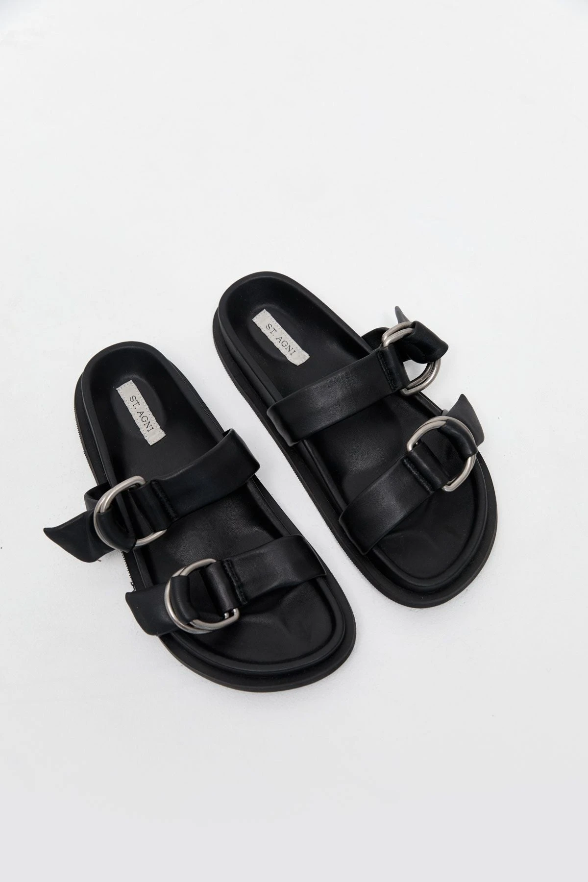 ST. AGNI | Ring Detail Slide - Black 6 ST. AGNI | Ring Detail Slide - Black - Image 6