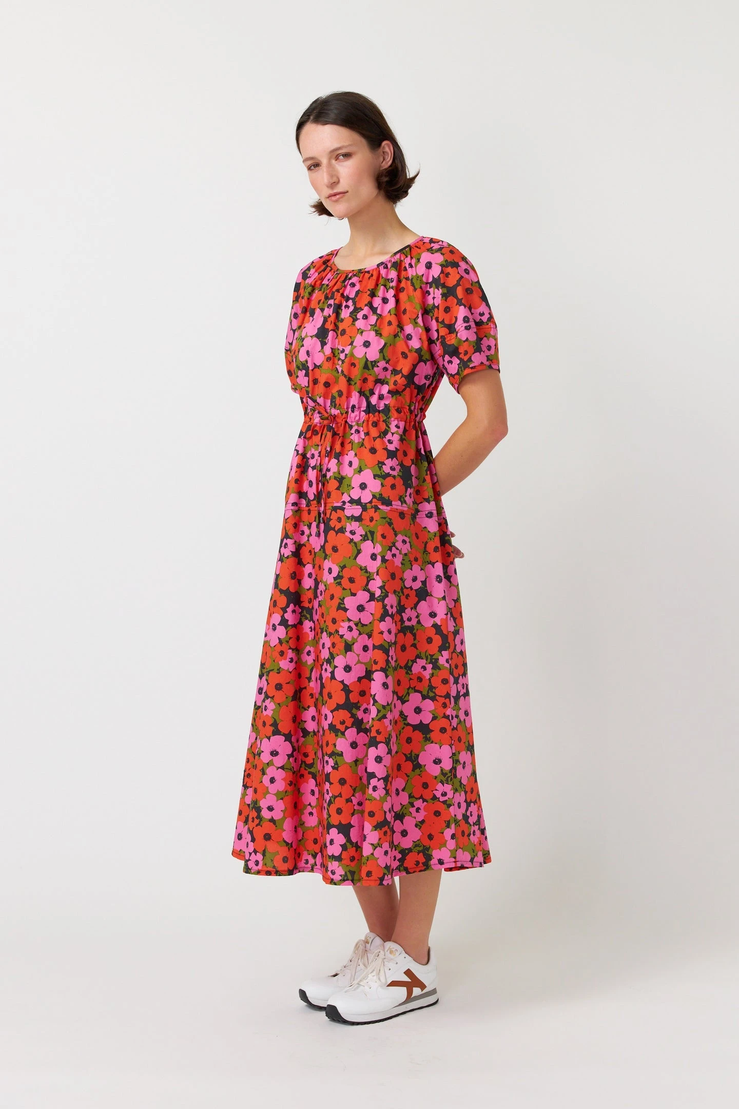 Kate Sylvester | Pop Dress - Pink Orange 3 Kate Sylvester | Pop Dress - Pink Orange - Image 3