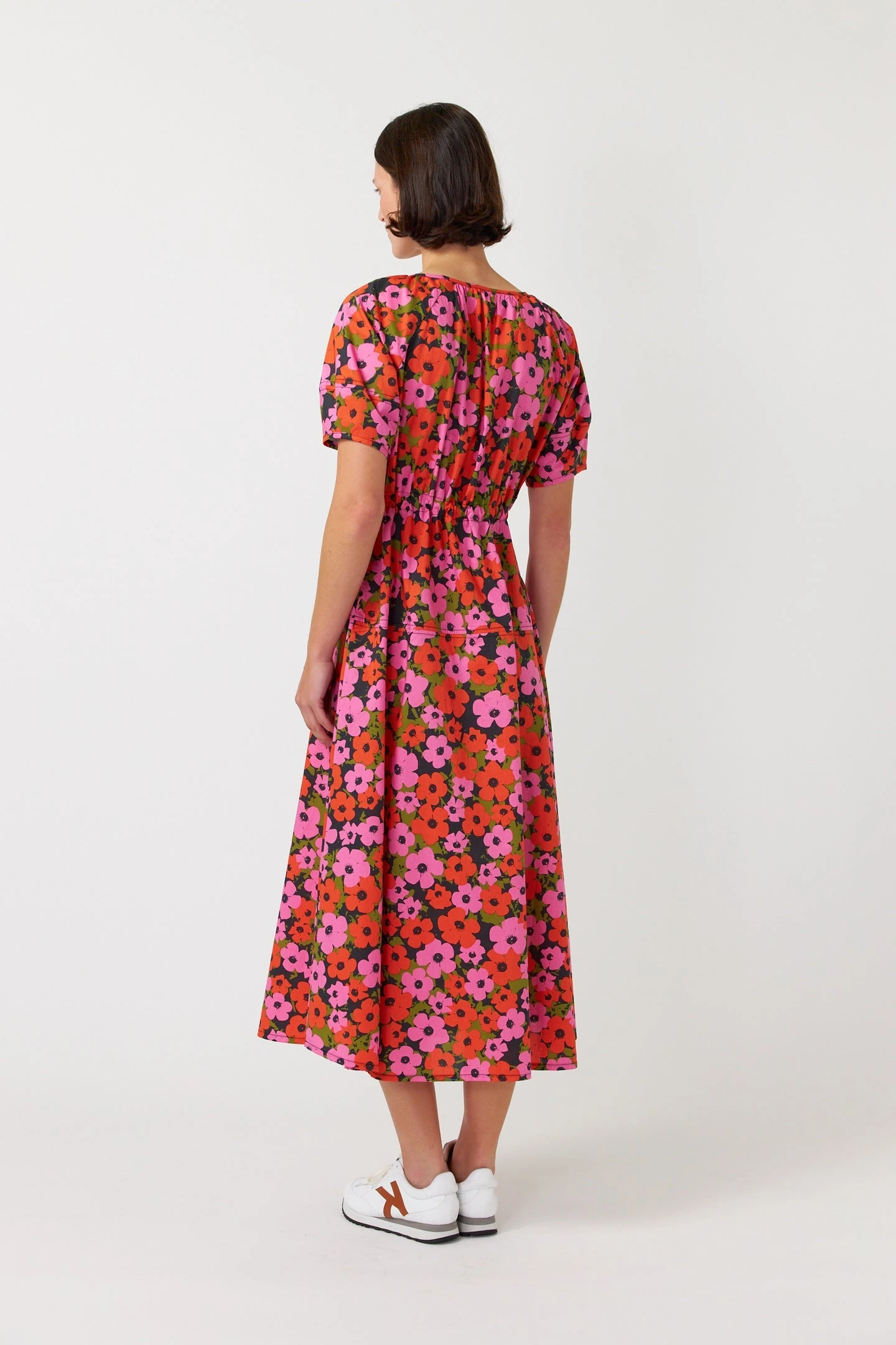 Kate Sylvester | Pop Dress - Pink Orange 4 Kate Sylvester | Pop Dress - Pink Orange - Image 4